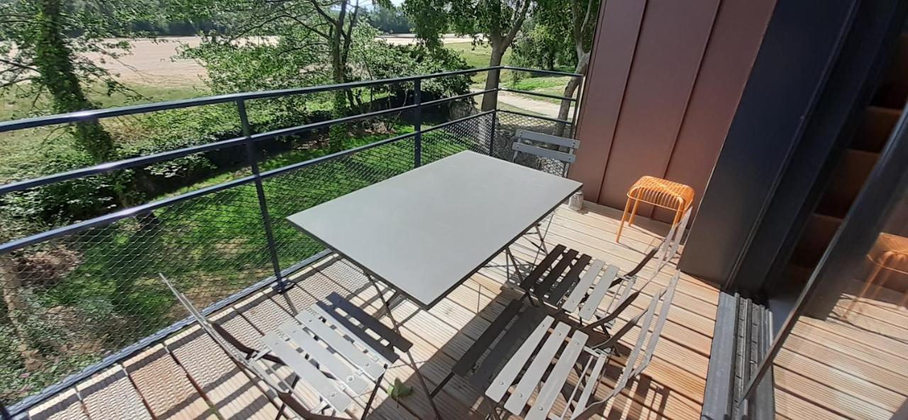 Appartement Vue D'Exception Sur Loire Avec Terrasse Les Ponts-de-Cé Exterior foto